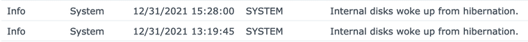 synology log